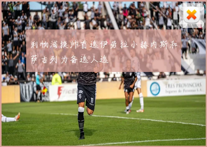 利物浦换帅首选伊劳拉小赫内斯和萨吉列为备选人选